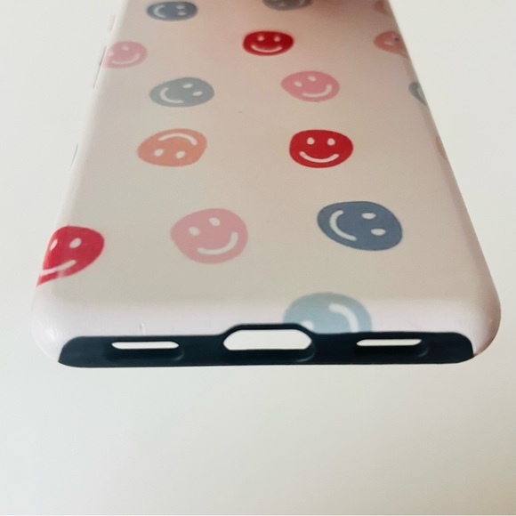 🙂📱 Google Pixel 6A Hard-Cover Phone Case (Smiley Face Pattern) - Picture 4 of 5